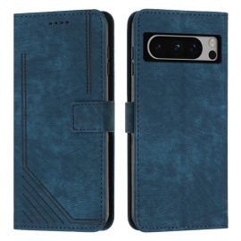 STRIPE Husă portofel cu curea Google Pixel 8 Pro albastru