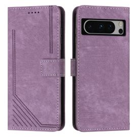 STRIPE Husă portofel cu curea Google Pixel 8 Pro violet