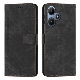 STRIPE Husă portofel cu curea Infinix Hot 30i negru