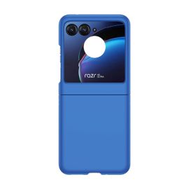 PLASTIC Husă de protecție din plastic pentru Motorola Razr 50 albastru închis