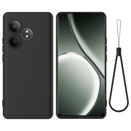 RUBBER Husă de protecție pentru Realme GT 6 / Realme GT 6T negru