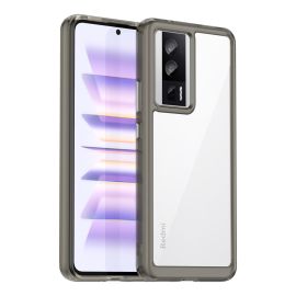 Husa de protectie CRYSTAL pentru Xiaomi Poco F5 Pro gri
