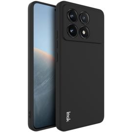 Husa din silicon IMAK RUBBER Xiaomi Poco X6 Pro 5G neagra