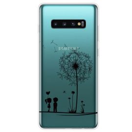 Husă din silicon ART Samsung Galaxy S10 DANDE LION