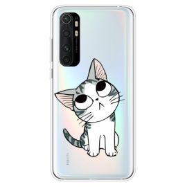 Husă din silicon ART Xiaomi Mi Note 10 Lite CAT