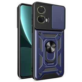 RING CAMERA Capac cu suport pentru Motorola Moto G85 5G albastru