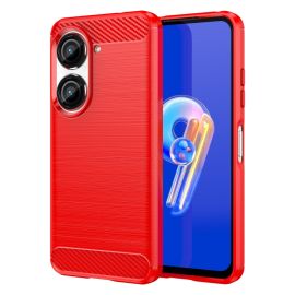 Husa FLEXI TPU pentru Asus Zenfone 10 rosie