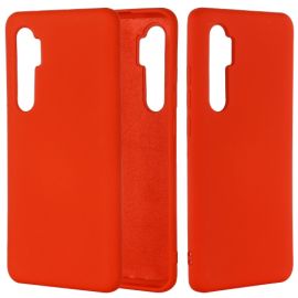RUBBER Capac de cauciuc Xiaomi Mi Note 10 Lite roșu