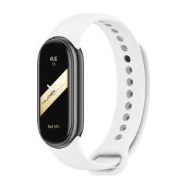 Curea RUBBER pentru Xiaomi Smart Band 8 alb