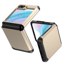 SGP ARMOR Husă durabilă pentru Samsung Galaxy Z Flip 5 5G auriu