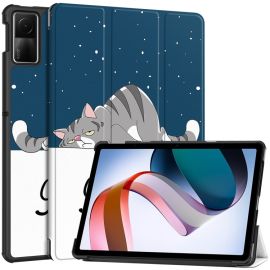 Husă ART Flip Xiaomi Redmi Pad SE LAZY CAT