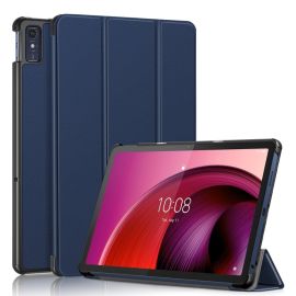Husă LEATHER pentru Lenovo Tab M10 5G albastru