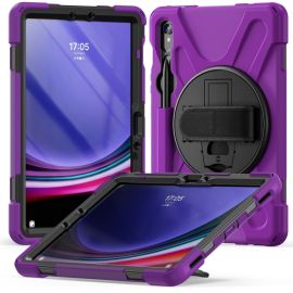 SOLID Husă durabilă pentru Samsung Galaxy Tab S9 violet
