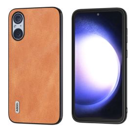 Husa ABEEL LEATHER pentru Sony Xperia 5 V maro