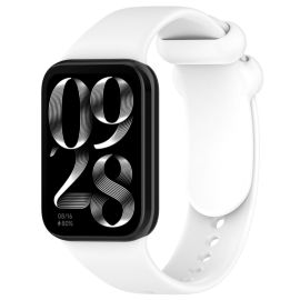 BUTTERFLY Curea din silicon pentru Xiaomi Smart Band 8 Pro alb