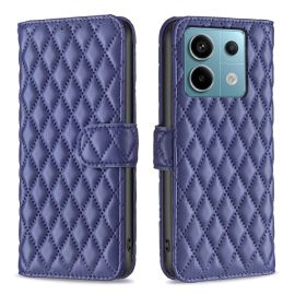 Husa de protectie LATTICE pentru Xiaomi Redmi Note 13 Pro 5G / Xiaomi Poco X6 5G albastru