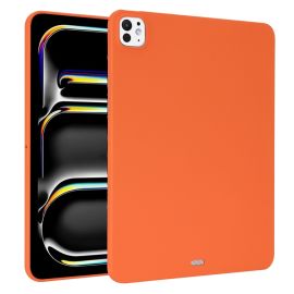 RUBBER Husă de protecție pentru Apple iPad Pro 13 2024 / M5 2025 portocaliu