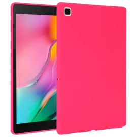 RUBBER Husă de protecție pentru Samsung Galaxy Tab A 8.0 2019 (T290/T295) roz neon