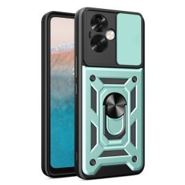 RING CAMERA Husa cu suport pentru Oppo A79 5G verde