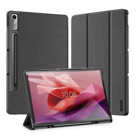 Husa Flip DUX pentru Lenovo Tab P12 neagra
