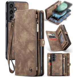 WALLET Husa de protectie cu portofel 2in1 pentru Samsung Galaxy S23 FE 5G maro