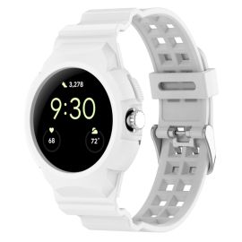 Husa de protectie GLACIER pentru Google Pixel Watch / Pixel Watch 2 alba