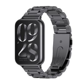 CLASSIC Curea metalică pentru Xiaomi Smart Band 9 Pro negru