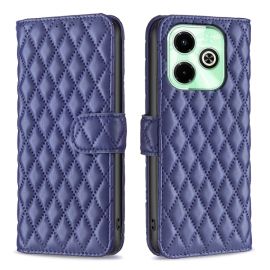Husa de protectie LATTICE pentru Infinix Hot 40 / Hot 40 Pro albastra