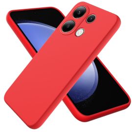 RUBBER de protectie pentru Xiaomi Redmi Note 13 Pro / Poco M6 Pro rosie