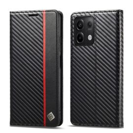 Husa portofel IMEEKE CARBON Xiaomi Redmi Note 13 Pro