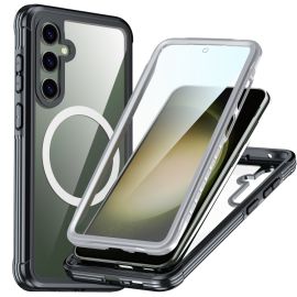 DUAL MAGSAFE Husă de protecție cu două fețe pentru Samsung Galaxy S23 FE 5G negru