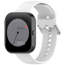 SILICONE Curea interschimbabilă pentru CMF Watch Pentru 2 alb