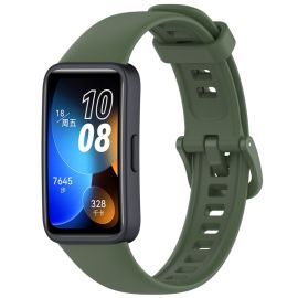 SILICONE Curea înlocuibilă pentru Huawei Band 10 / Band 9 verde închis