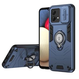 Husă CAMPROTECT cu suport pentru Motorola Moto G84 5G albastru