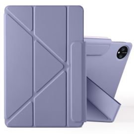MAGNETIC FLEX Husă pliabilă pentru Honor MagicPad 2 gri-violet