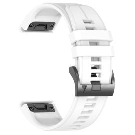 SILICONE Cureluș QuickFit pentru Garmin - lățime 22mm alb
