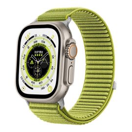 xDfind NYLON Curea de schimb pentru Apple Watch 38 / 40 / 41 / Apple Watch 10 / 11 42mm verde deschis