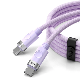 Cablu de încărcare rapidă ORICO CDX 60W USB-C / USB-C violet