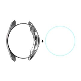 ENKAY cu sticlă securizată pentru Samsung Galaxy Watch 3 41mm negru