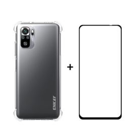 ENKAY transparentă + sticlă 3D Xiaomi Redmi Note 10 / Note 10S