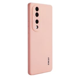 ENKAY RUBBER Husa de protectie pentru Honor 70 roz