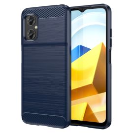 Husa FLEXI TPU pentru Xiaomi Poco M4 5G albastru