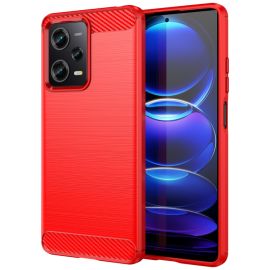 Husa FLEXI TPU pentru Xiaomi Redmi Note 12 Pro 5G rosie