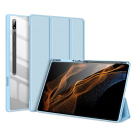 Husa Flip DUX TOBY pentru Samsung Galaxy Tab S8 Ultra Albastra