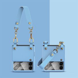 GKK ROPE cu curea Samsung Galaxy Z Flip 4 5G albastru