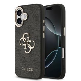 GUESS 4G METAL Protecție husă pentru Apple iPhone 17 GREY