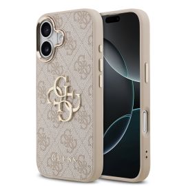 GUESS 4G METAL Protecție husă pentru Apple iPhone 17 PINK