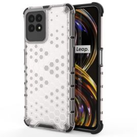 HONEYCOMB Husa de protectie Realme 8i alb