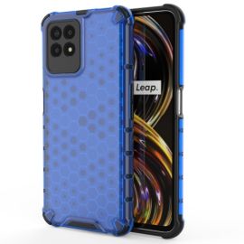 HONEYCOMB Husa de protectie Realme 8i albastra