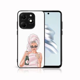 PROTEMIO MY ART Husă de protecție pentru Tecno Spark 20C / Tecno Spark Go 2024 CHAMPAGNE (134)